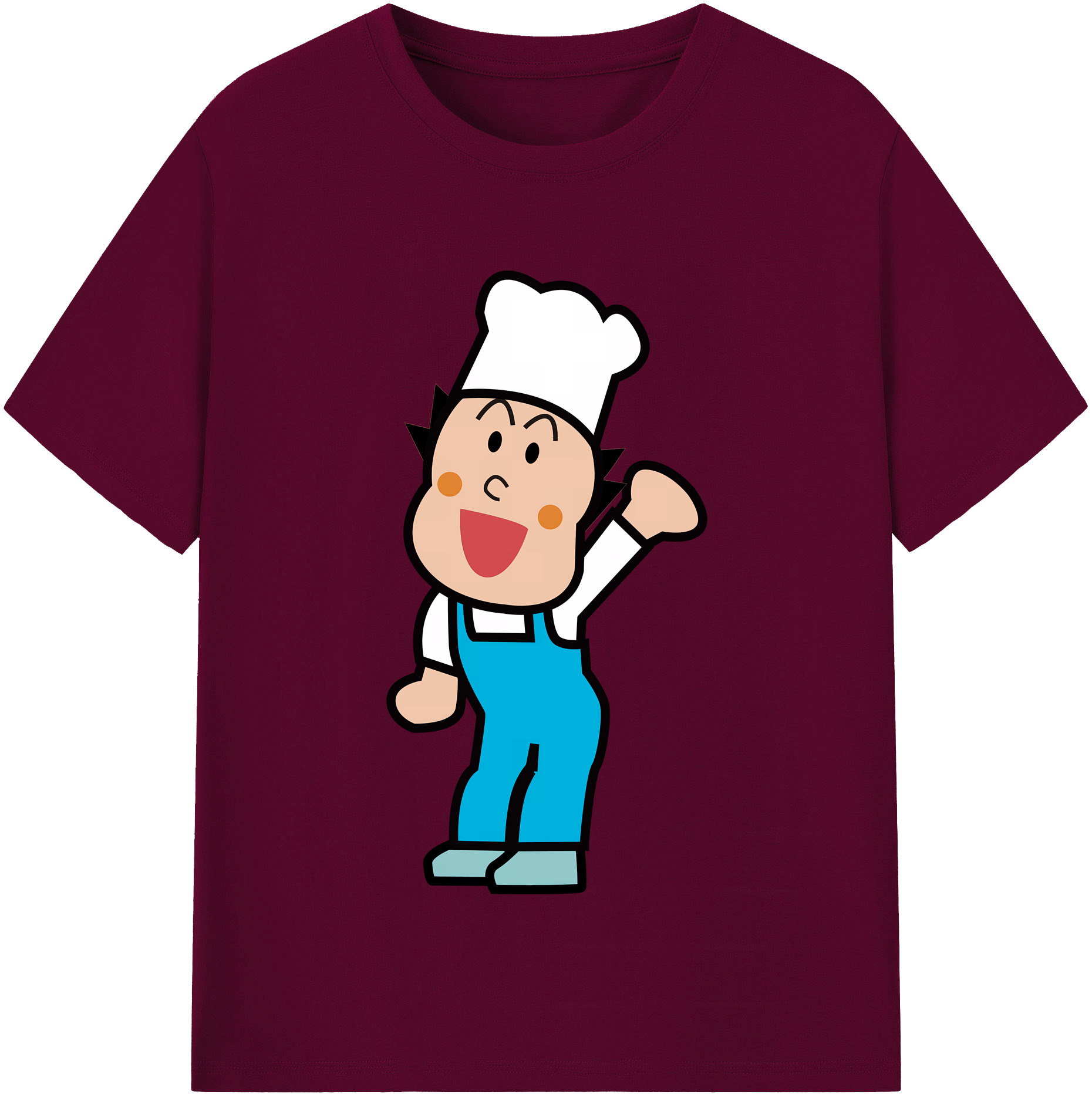 （画像用） アンパンマン Anpanman レディースカジュアルプリントTシャツ（綿100％）
